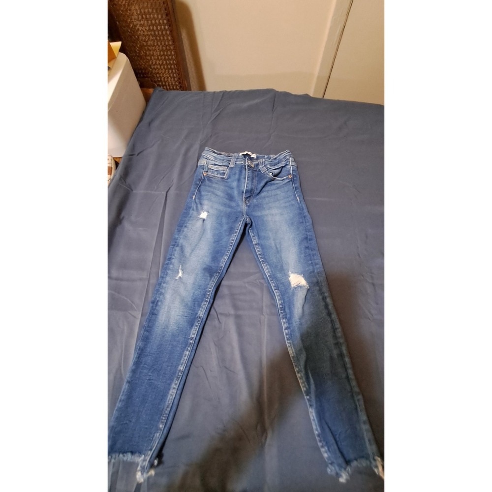 Zara Girls Size 8 Jeans Medium Wash‎ Children